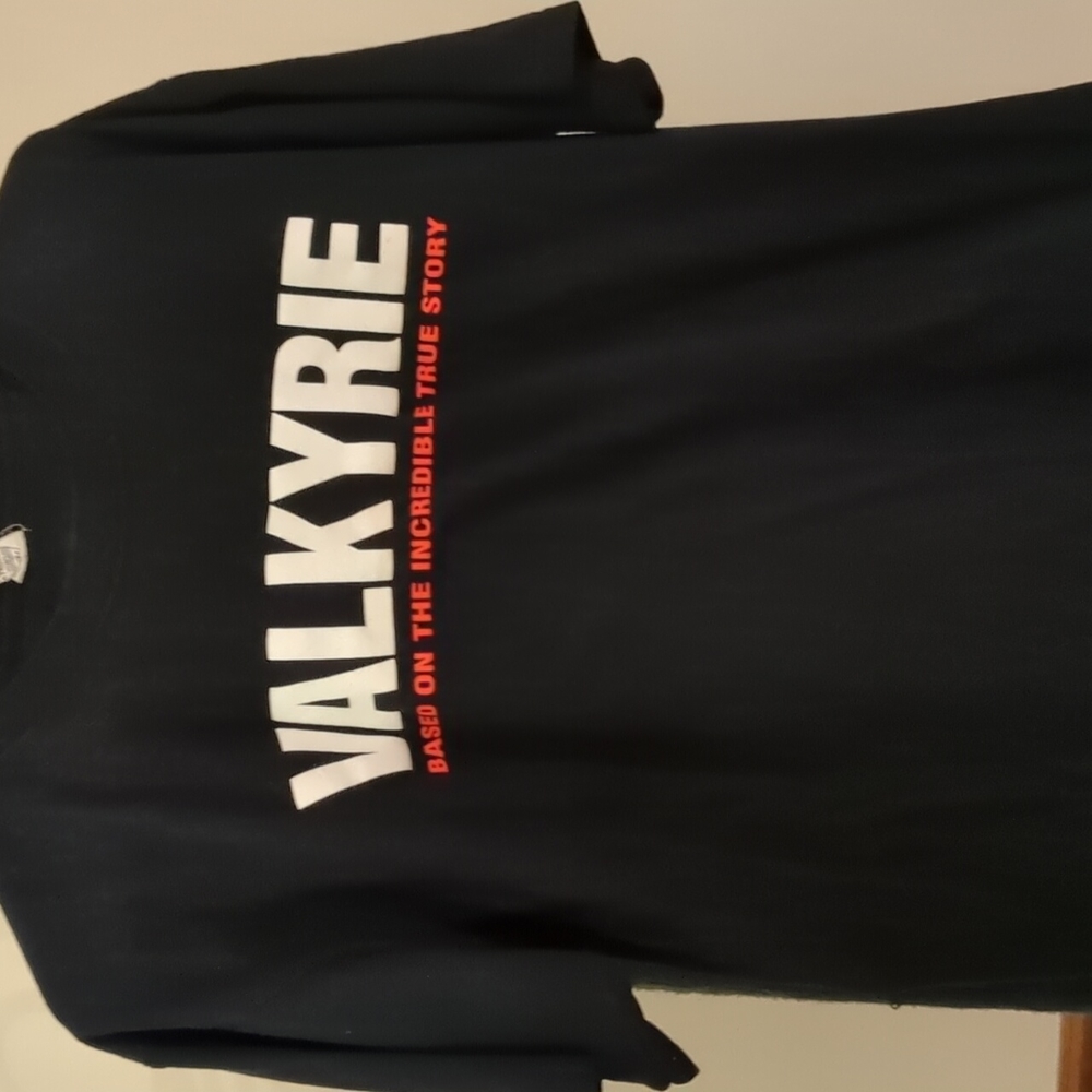 Promotional graphic shirt. Black with movie promotional graphic and Kodak logo